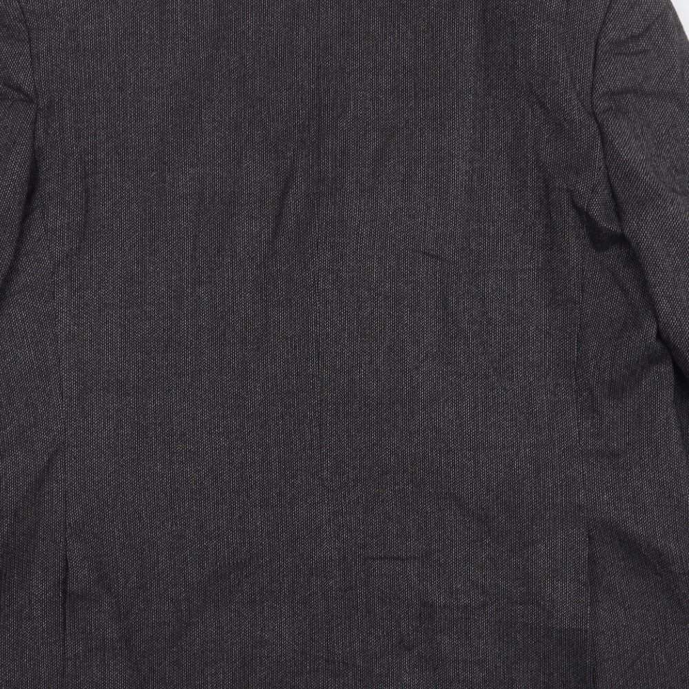 Marks & Spencer Mens Grey Wool Jacket Suit Jacket Size 44