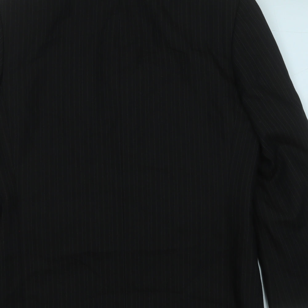 Taylor & Wright Mens Black Wool Jacket Suit Jacket Size 38