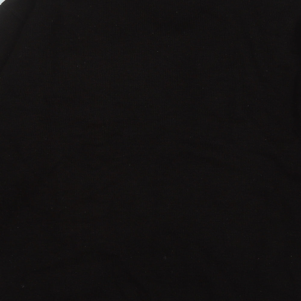 Grenwoods Mens Brown V-Neck Acrylic Pullover Jumper Size M