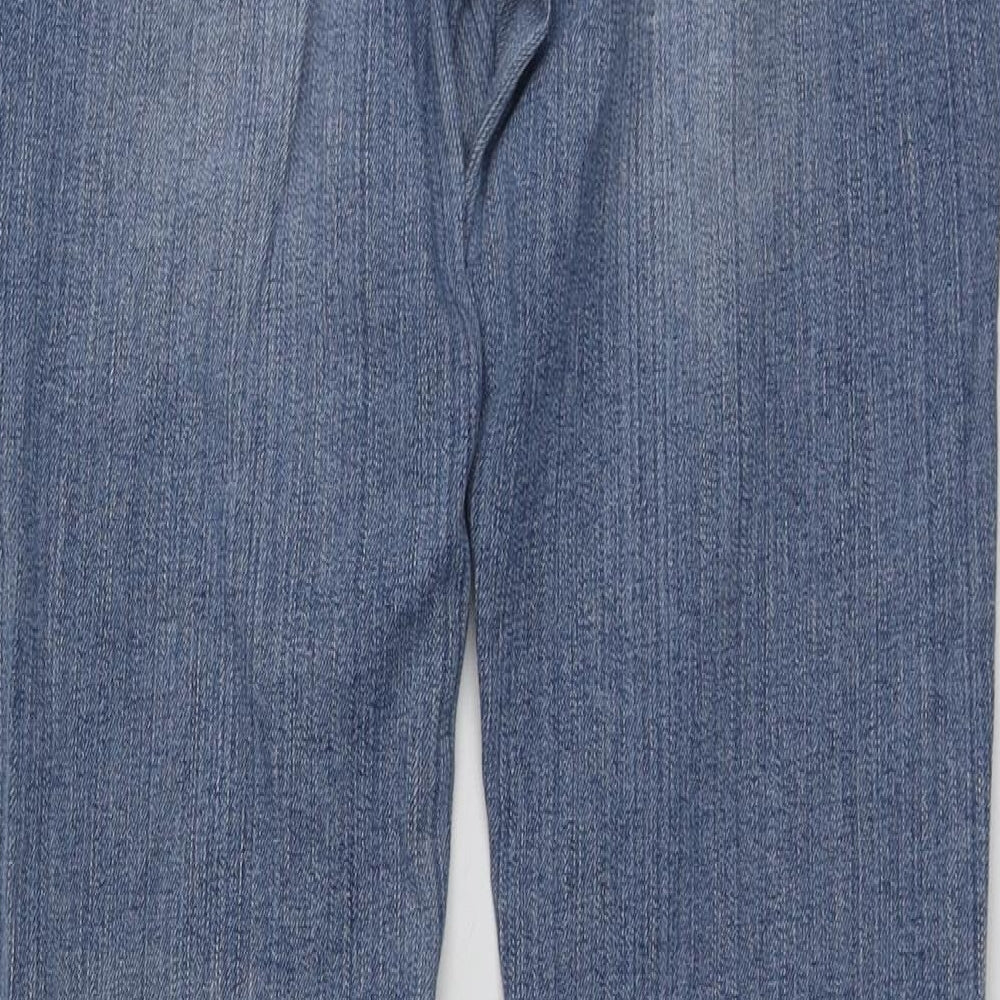 Gap Womens Blue Cotton Skinny Jeans Size 6 L26 in Regular