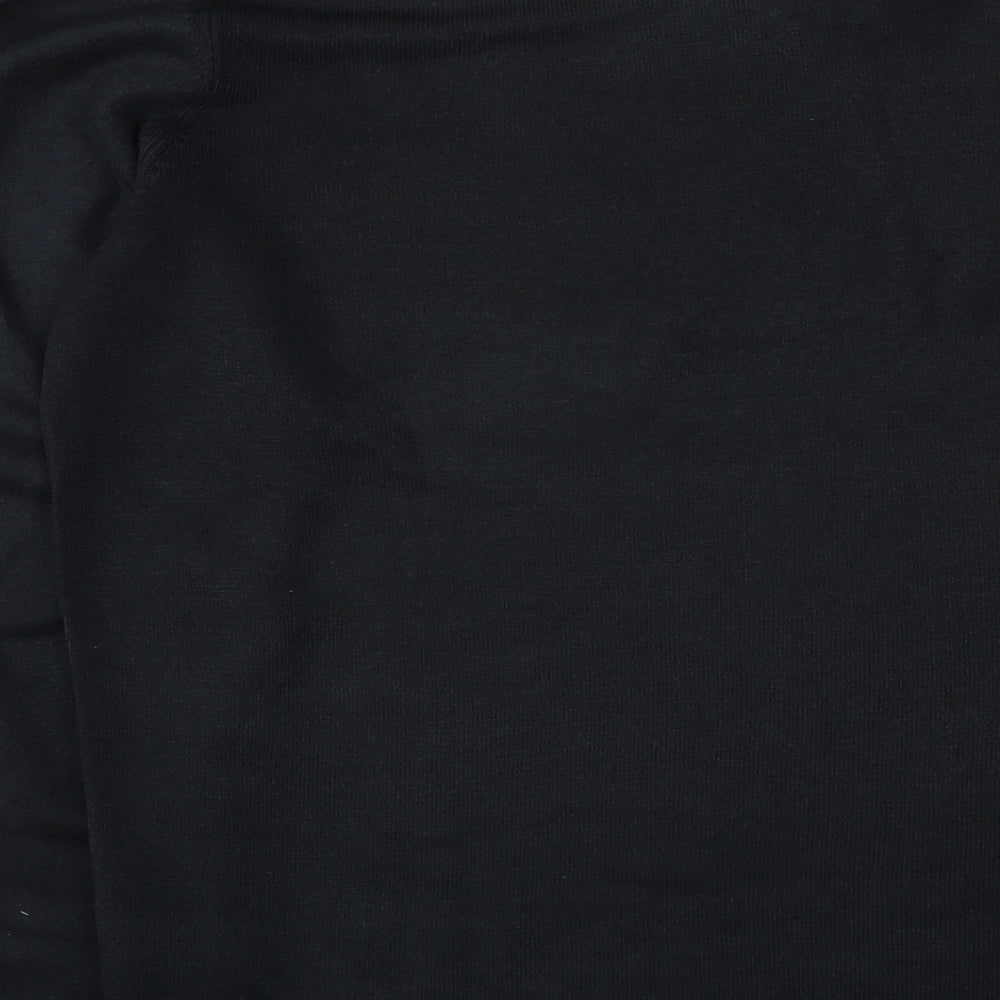 Marks & Spencer Mens Blue V-Neck Acrylic Pullover Jumper Size L