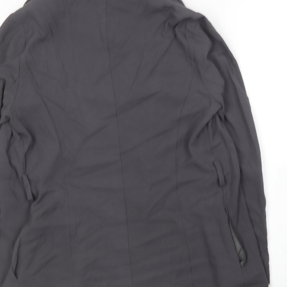 New Look Womens Grey Jacket Size 8