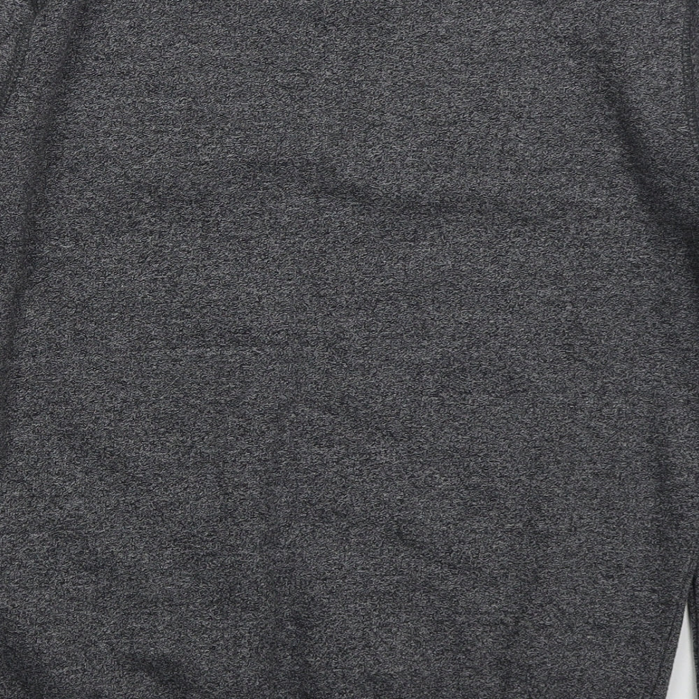 MAN Mens Grey Cotton Pullover Sweatshirt Size S