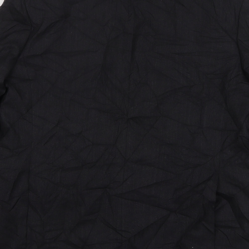 Marks & Spencer Mens Grey Wool Jacket Suit Jacket Size 44