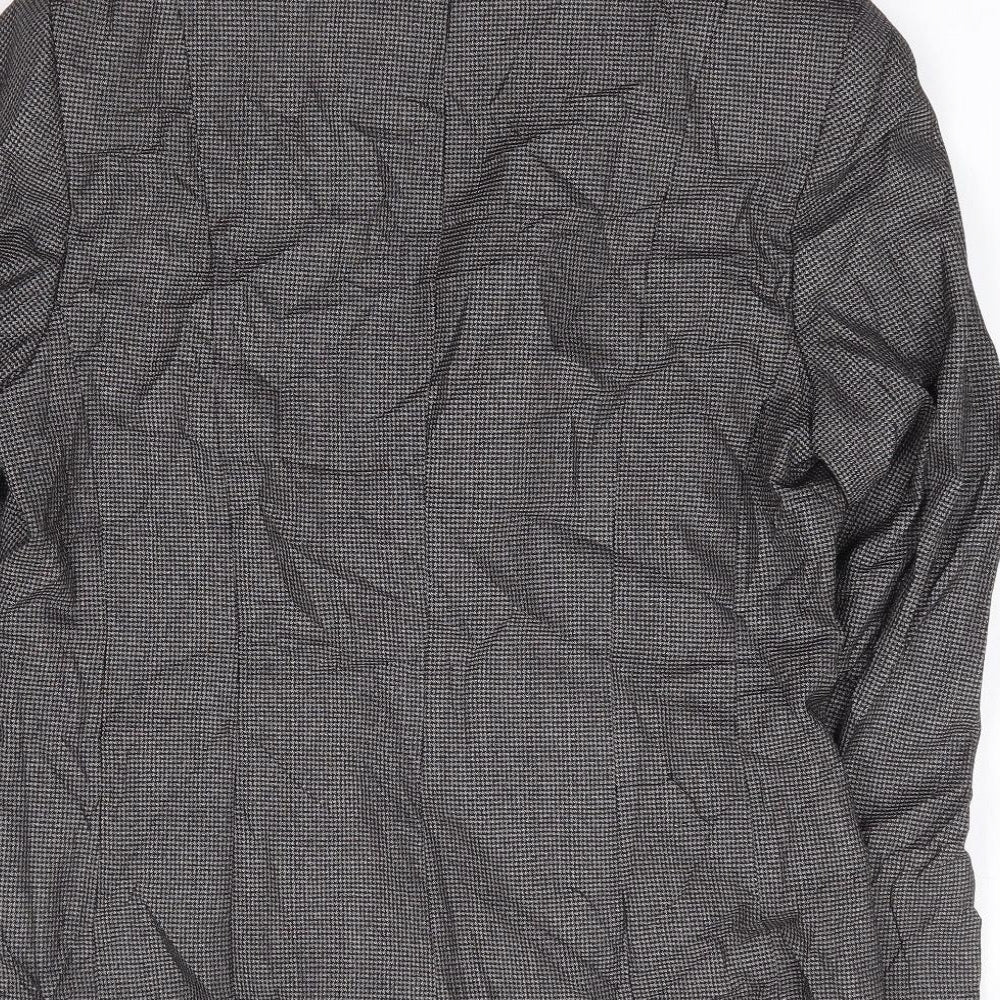 Autonomy Womens Black Polyester Jacket Suit Jacket Size 10
