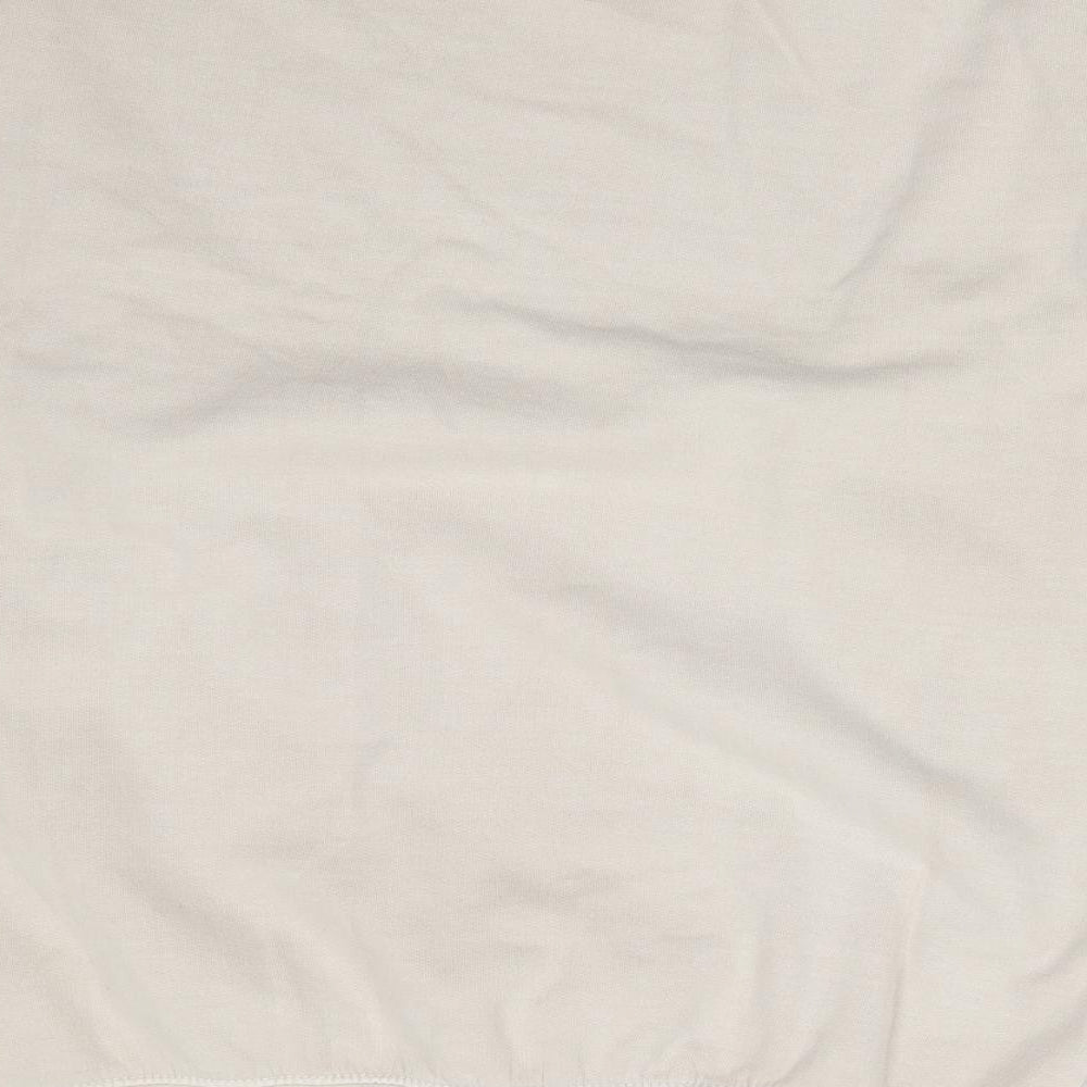 As You Womens Beige Polyester Pullover Sweatshirt Size XS Pullover