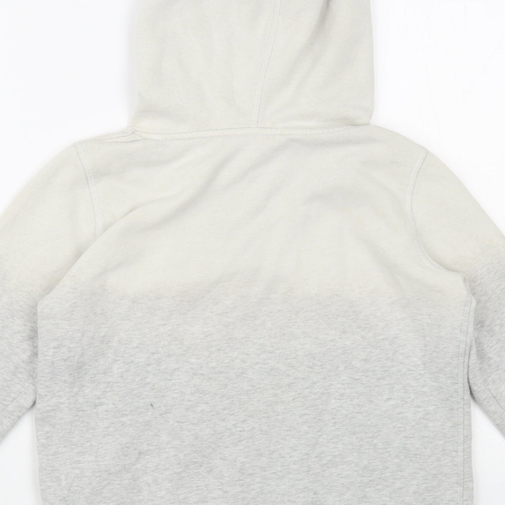 H&M Girls Grey Cotton Pullover Hoodie Size 10-11 Years Pullover - Unicorn
