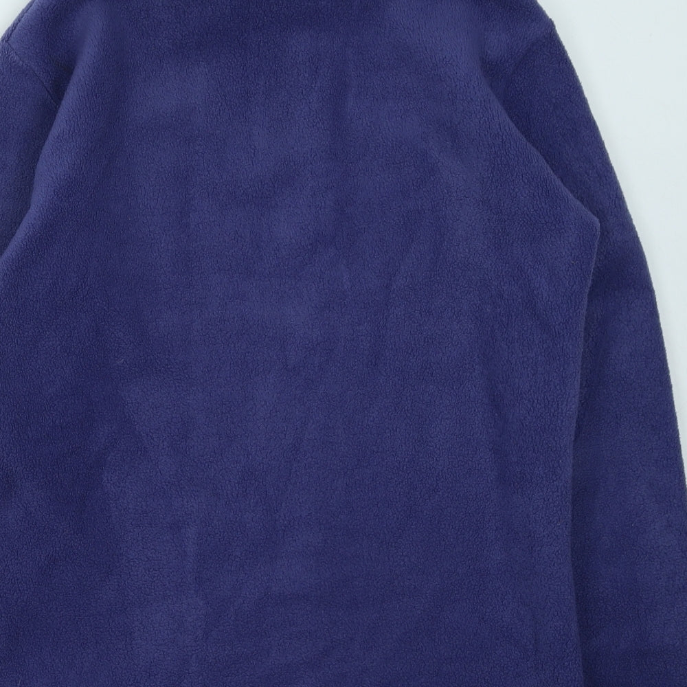 River Island Womens Purple High Neck Polyester Pullover Jumper Size 8
