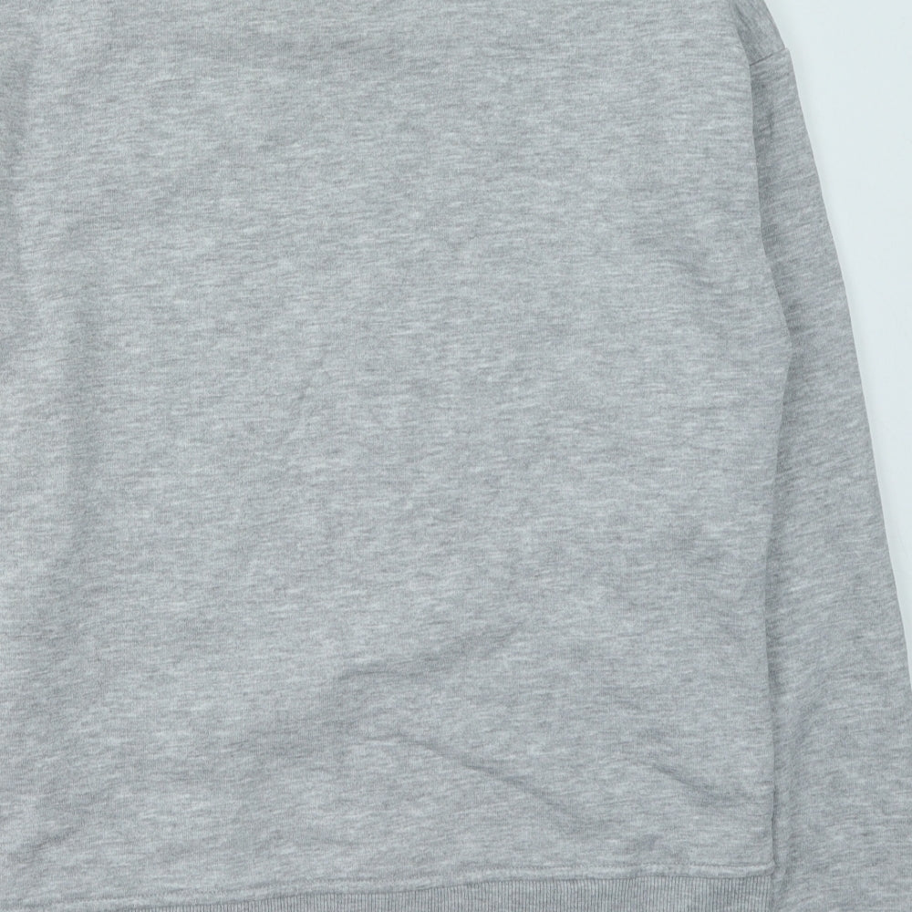Primark Womens Grey Polyester Pullover Sweatshirt Size S