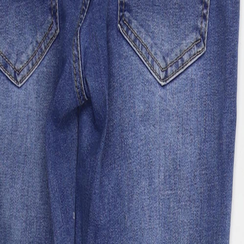 SHEIN Womens Black Cotton Skinny Jeans Size M L27 in Regular Button