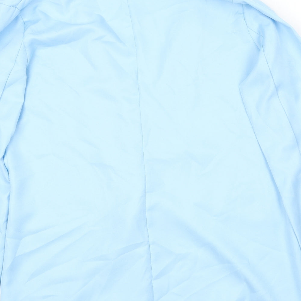 Preworn Womens Blue Jacket Blazer Size 12