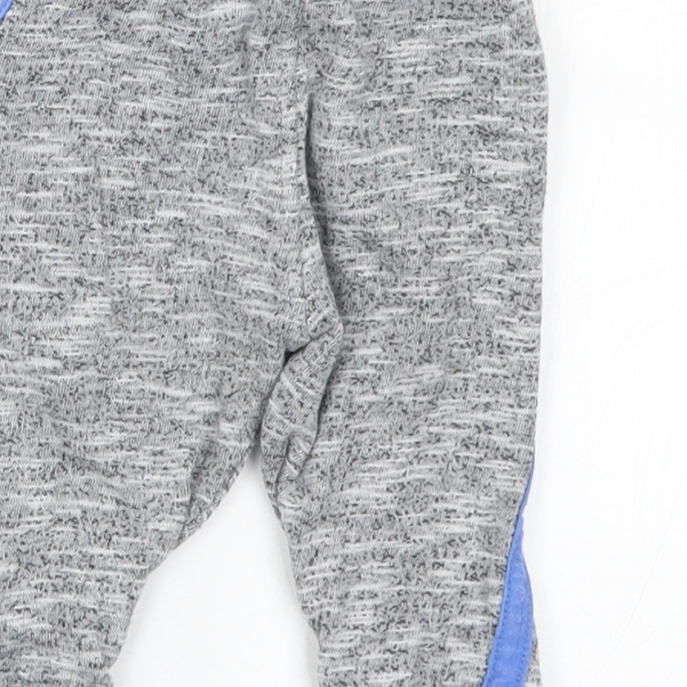 Heatons Boys Grey Cotton Jogger Trousers Size 3-6 Months