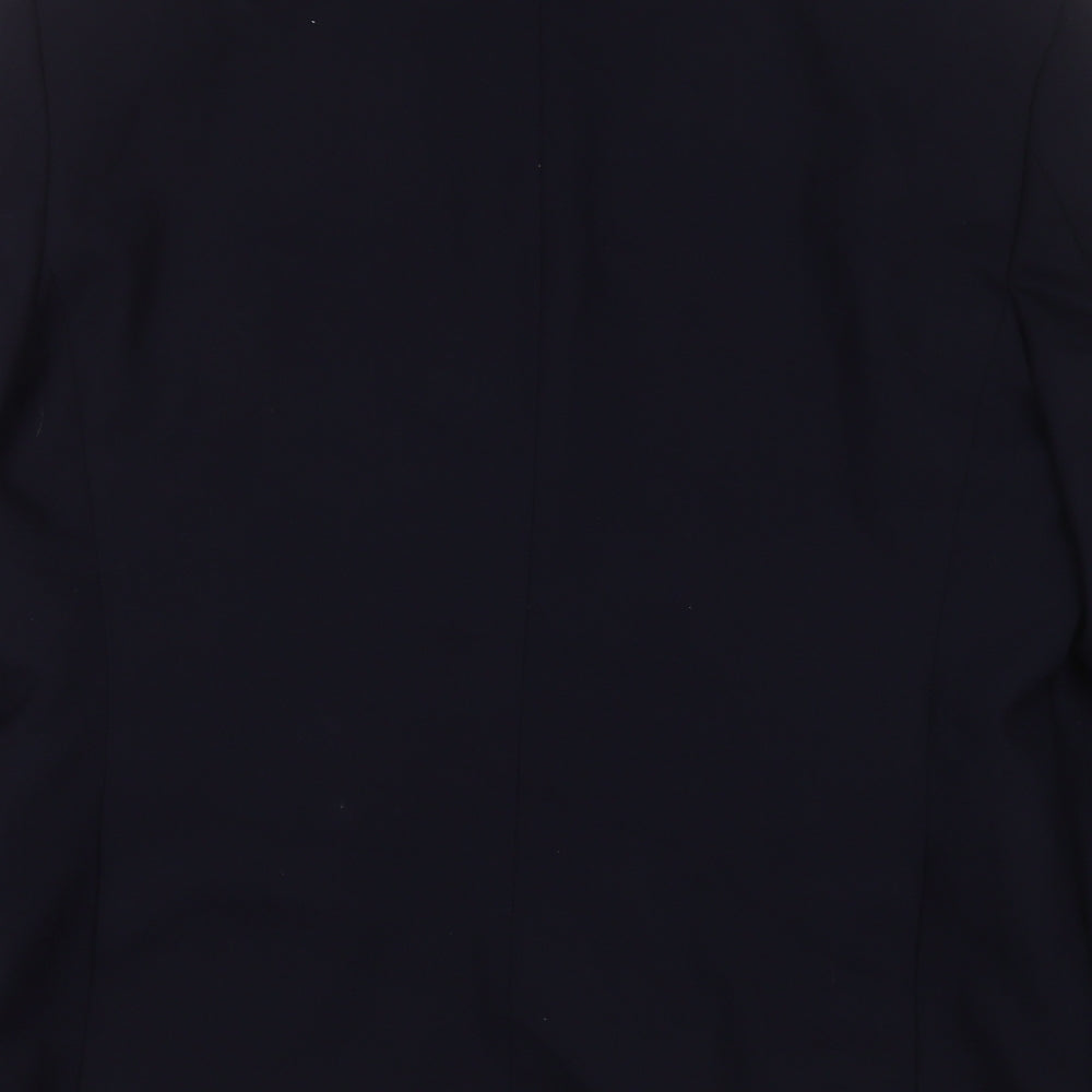 Marks & Spencer Mens Blue Wool Jacket Suit Jacket Size 42