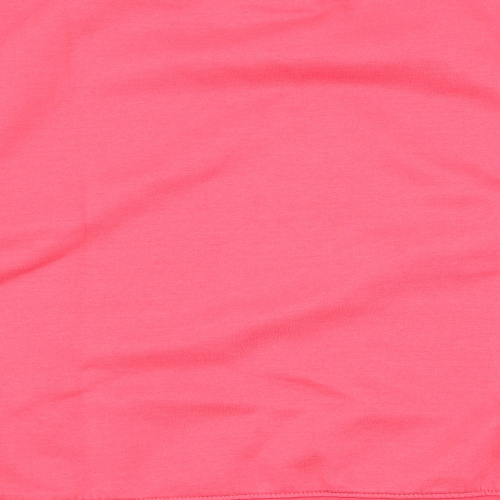 Primark Womens Pink Polyester Pullover Sweatshirt Size 14 Pullover