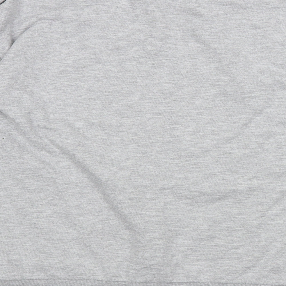 Dunnes Stores Womens Grey Cotton Pullover Sweatshirt Size 10 Pullover - Unicorn