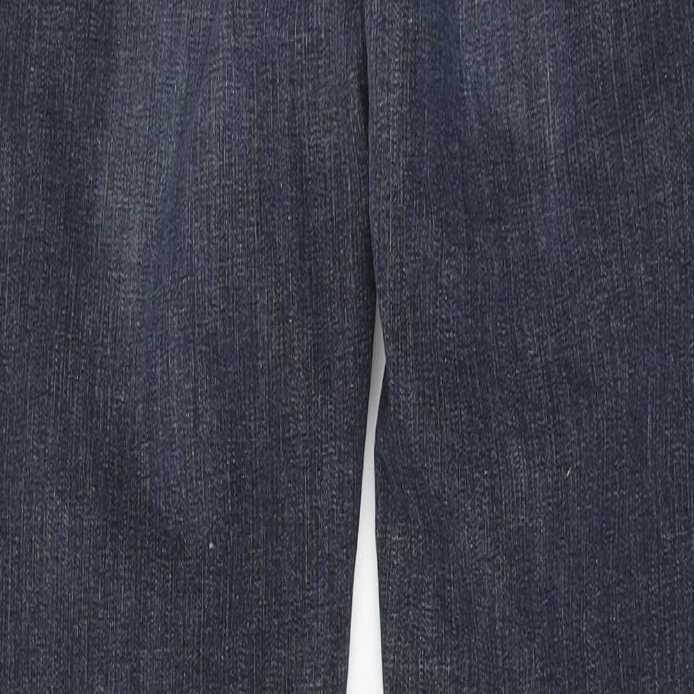 Famer Womens Blue Cotton Straight Jeans Size 29 in L28 in Regular
