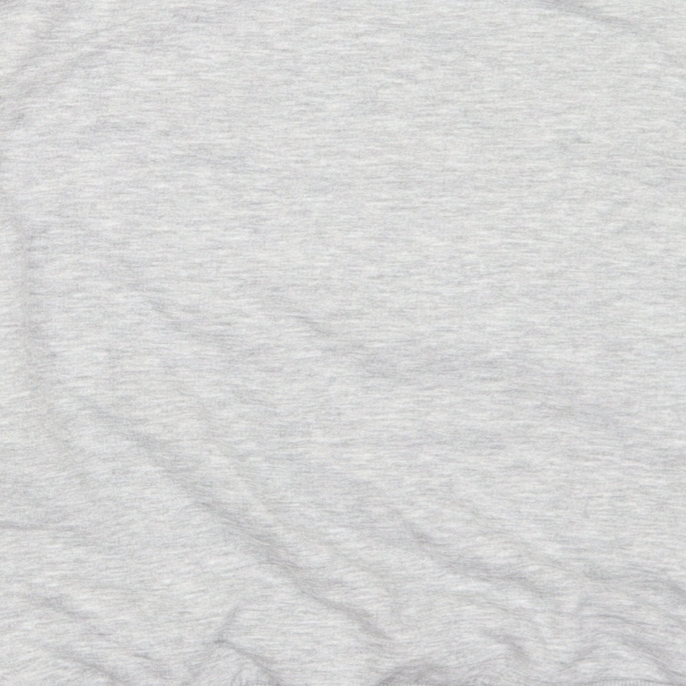 Marks & Spencer Girls Grey Cotton Pullover Sweatshirt Size 9-10 Years - You Got This