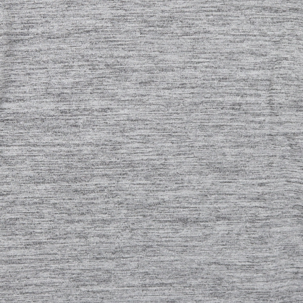 Peacocks Womens Grey Crew Neck Polyester Pullover Jumper Size 12