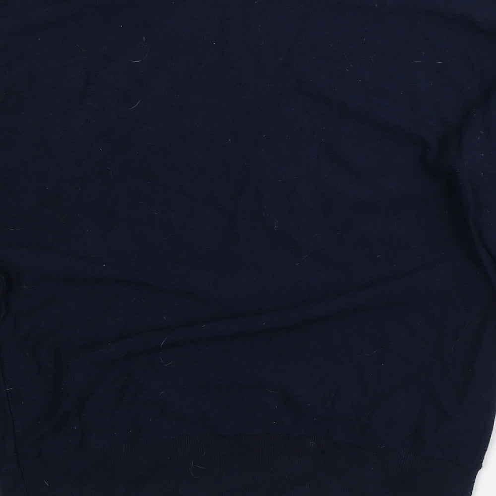 Debenhams Womens Blue Polyester Pullover Sweatshirt Size 12