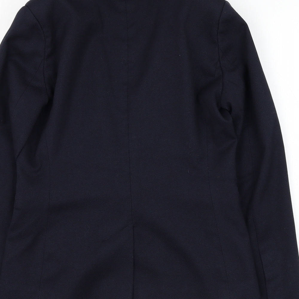 NEXT Womens Blue Jacket Blazer Size 8 Button