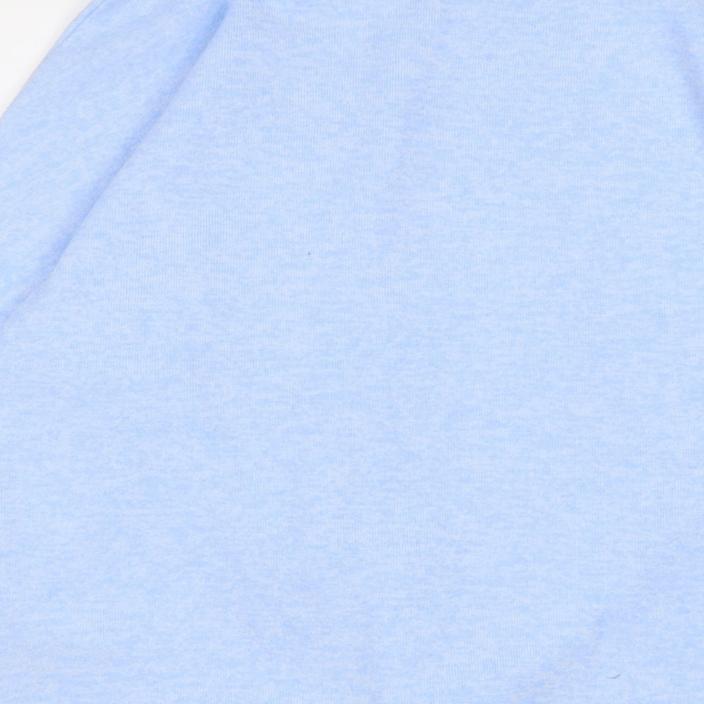Dorothy Perkins Womens Blue Round Neck Polyester Pullover Jumper Size S