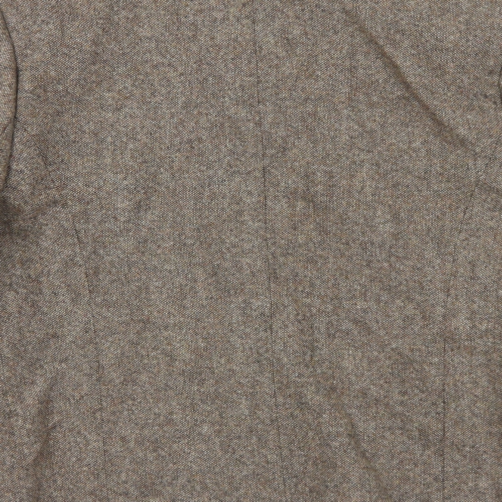 Slimma Womens Beige Jacket Coat Size 16