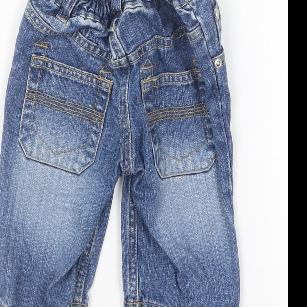 Dunnes Baby Blue Cotton Capri Jeans Size 3-6 Months