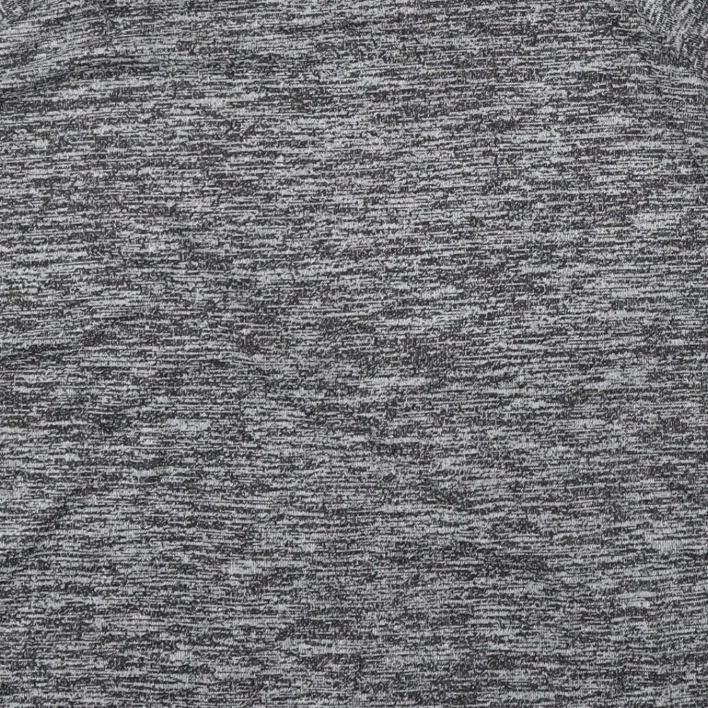 Topshop Womens Grey Round Neck Viscose Pullover Jumper Size 10