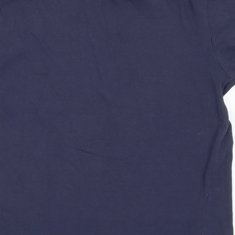 Primark Boys Blue Polyester Basic T-Shirt Size 8-9 Years Crew Neck - Brooklyn
