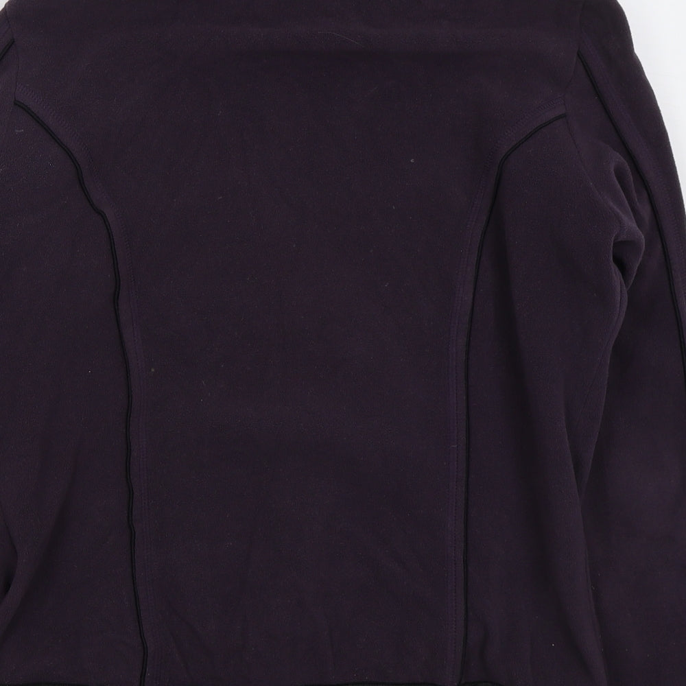 Airfield Womens Purple Jacket Size 12 Zip