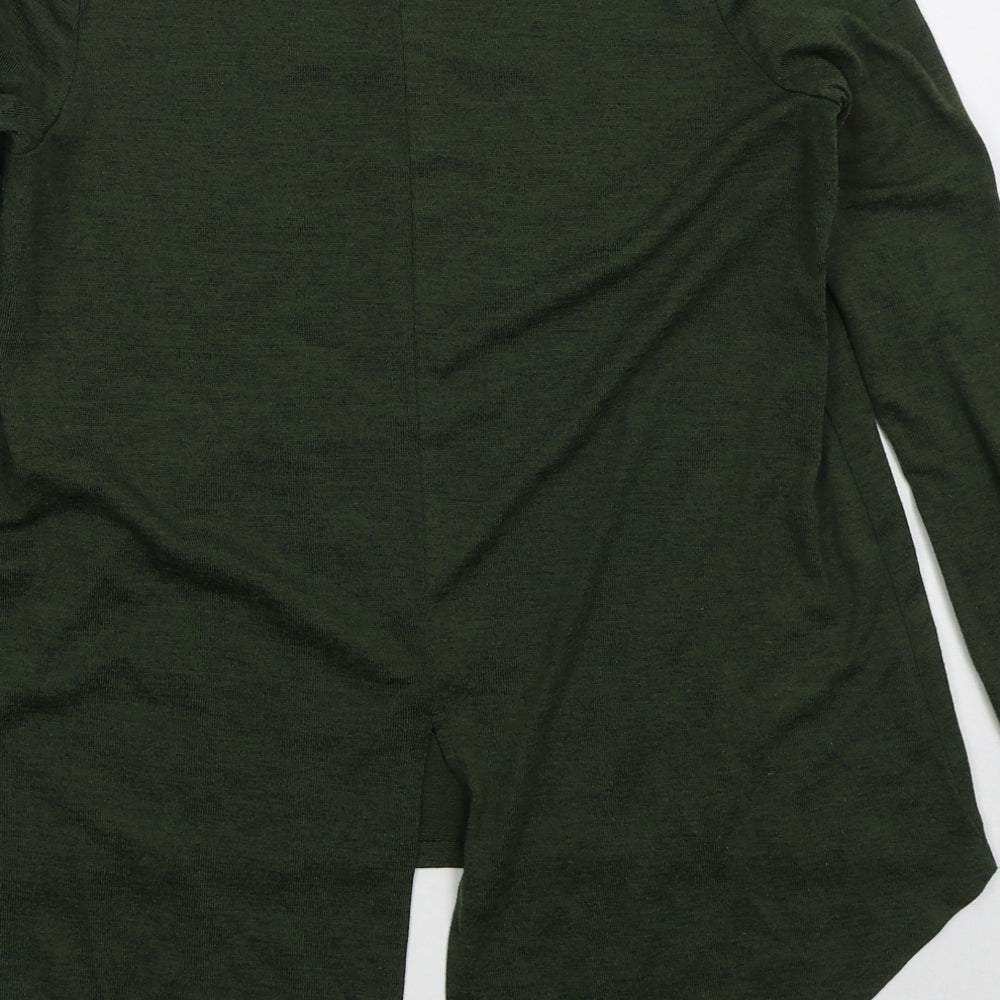 Primark Womens Green Round Neck Polyester Pullover Jumper Size 10