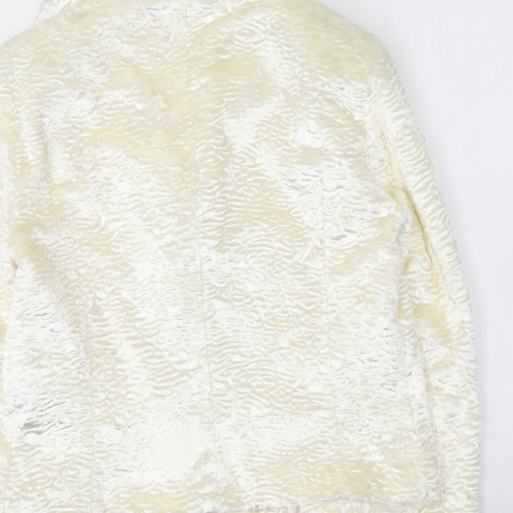 Wallis Womens Ivory Jacket Size M