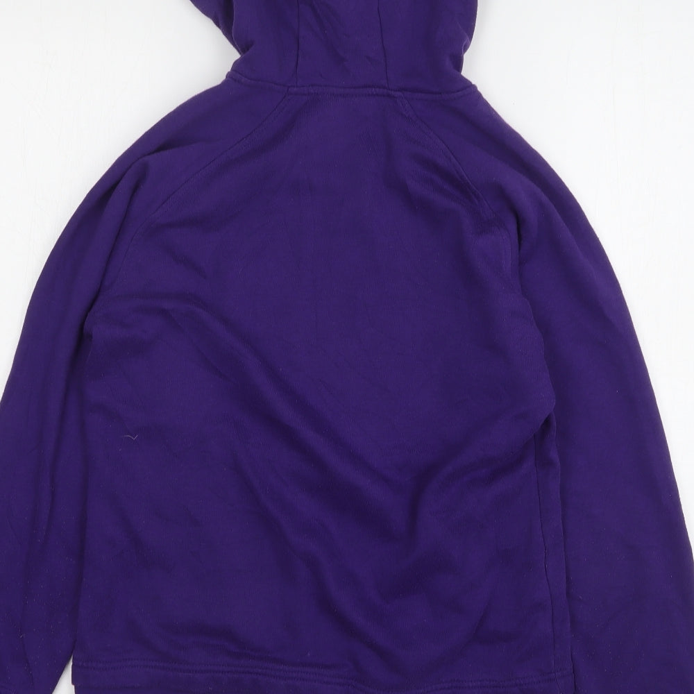 LAGear Womens Purple Polyester Pullover Hoodie Size 10