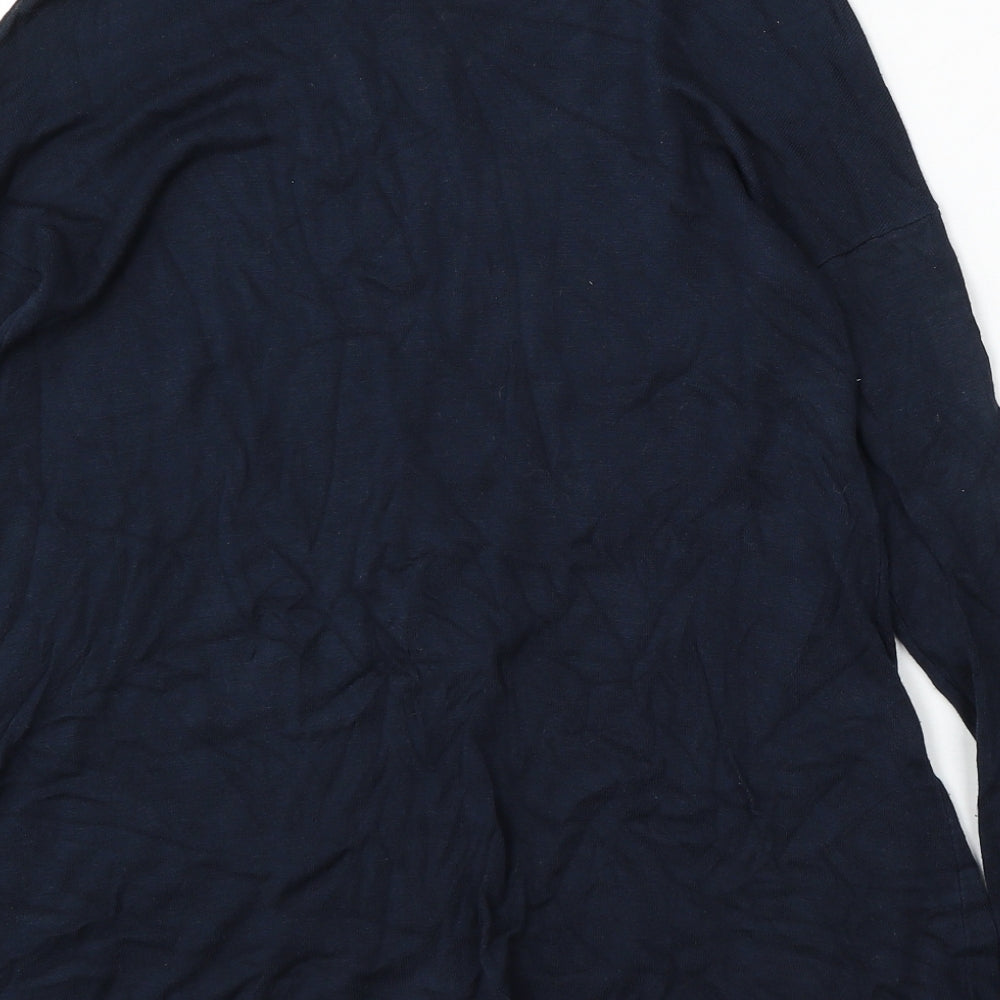 Atmosphere Womens Blue Round Neck Viscose Pullover Jumper Size 10