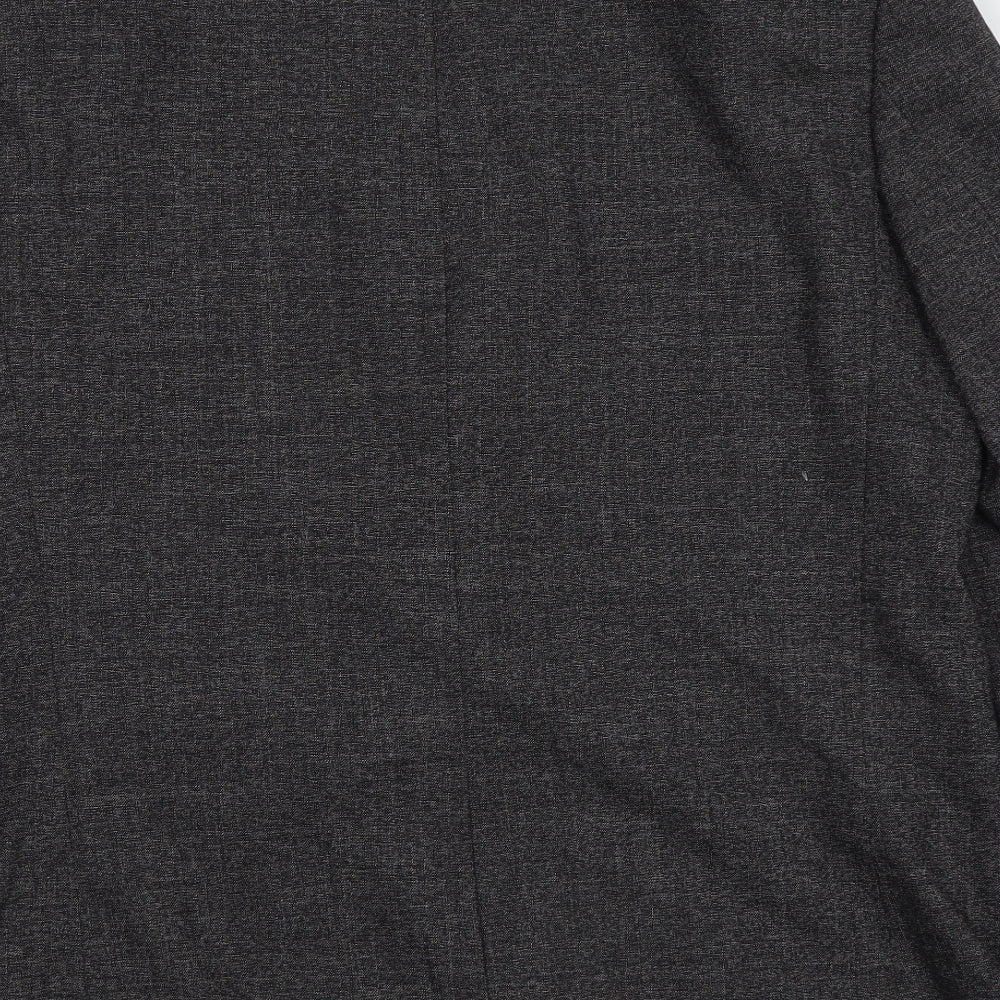 Taylor & Wright Mens Grey Polyester Jacket Suit Jacket Size 44