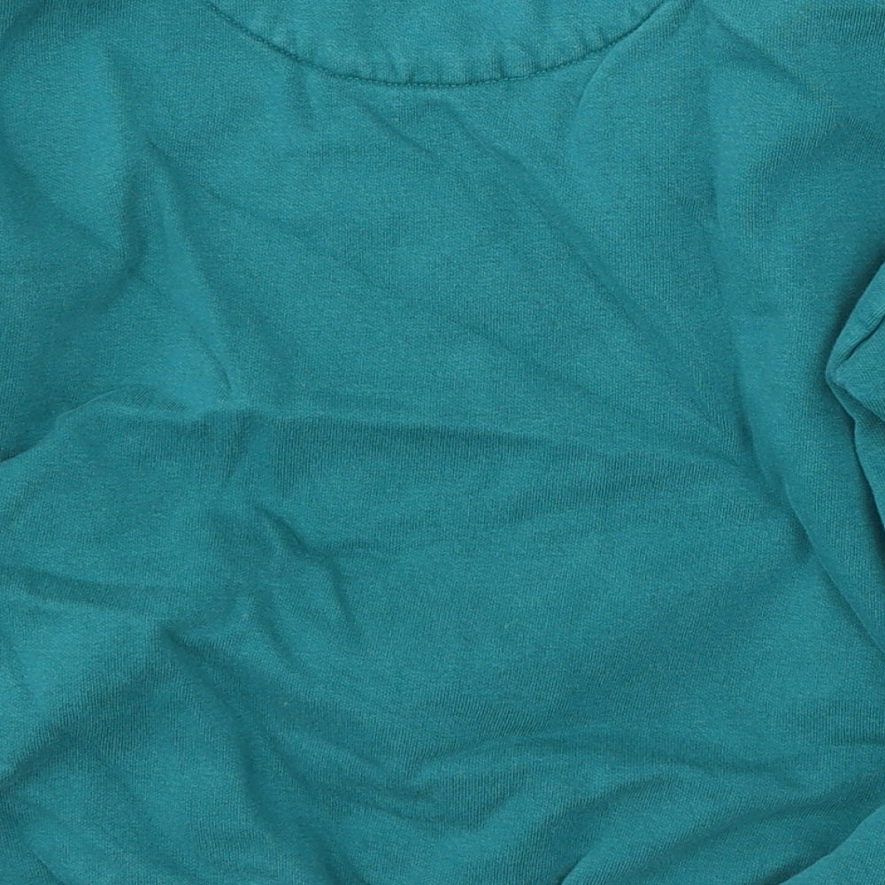 Marks & Spencer Girls Green Cotton Pullover Sweatshirt Size 8-9 Years - harry potter