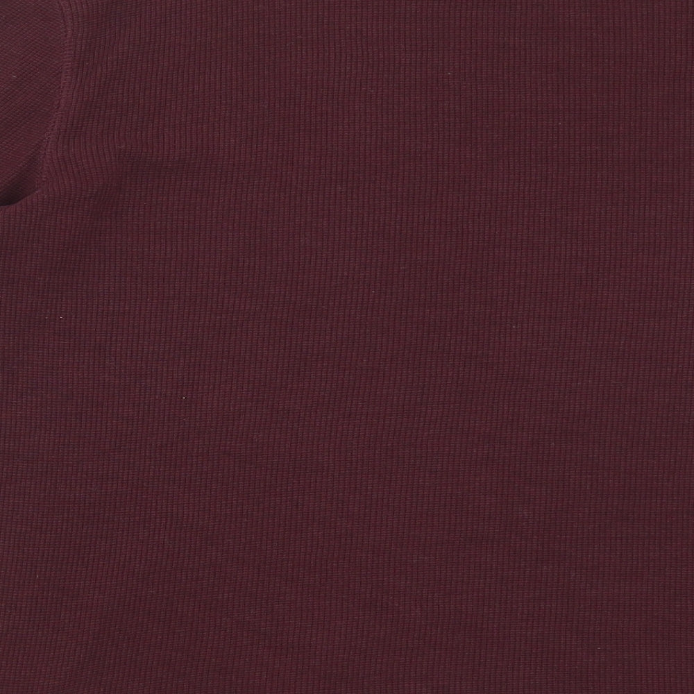 INDUSTRIALIZE Mens Brown Cotton Pullover Sweatshirt Size M