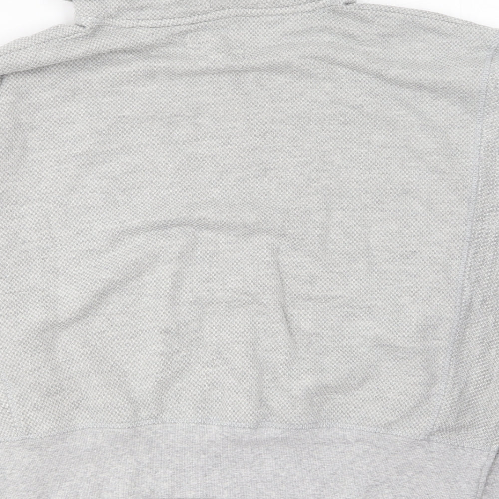 NEXT Womens Grey Roll Neck Cotton Pullover Jumper Size XS - Loungewear