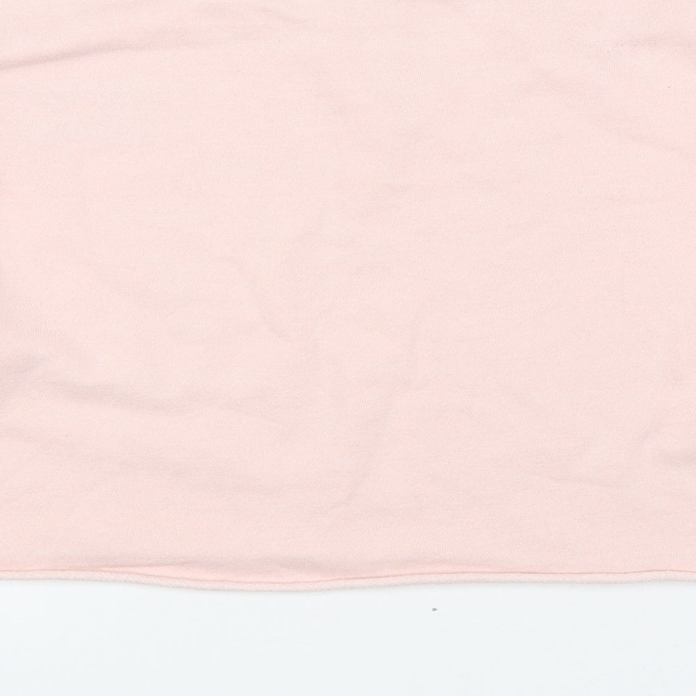 FOREVER 21 Womens Pink Cotton Pullover Sweatshirt Size M Pullover