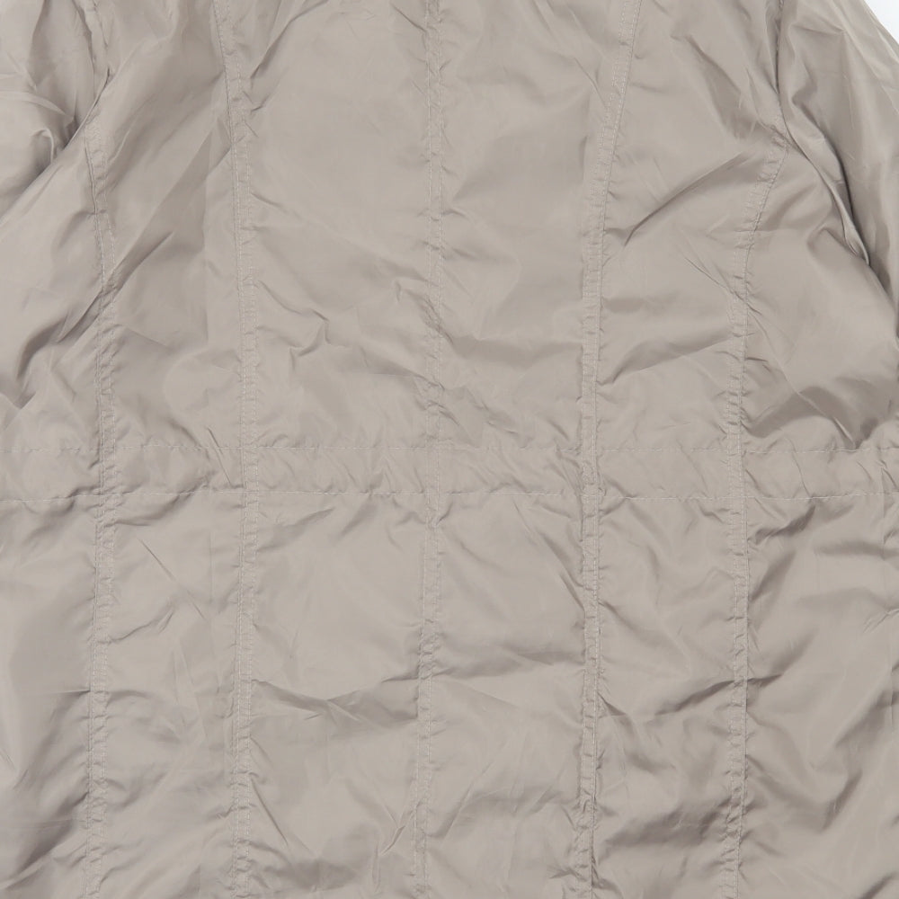 La Maison Du jersey Womens Brown Jacket Size 18 Zip