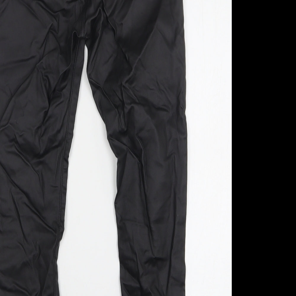 Momokrom Womens Black Viscose Skinny Jeans Size 12 L27 in Regular
