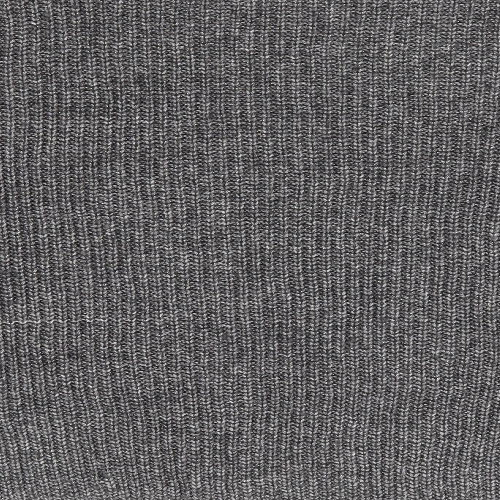 Marks & Spencer Womens Grey Round Neck Cotton Pullover Jumper Size 14