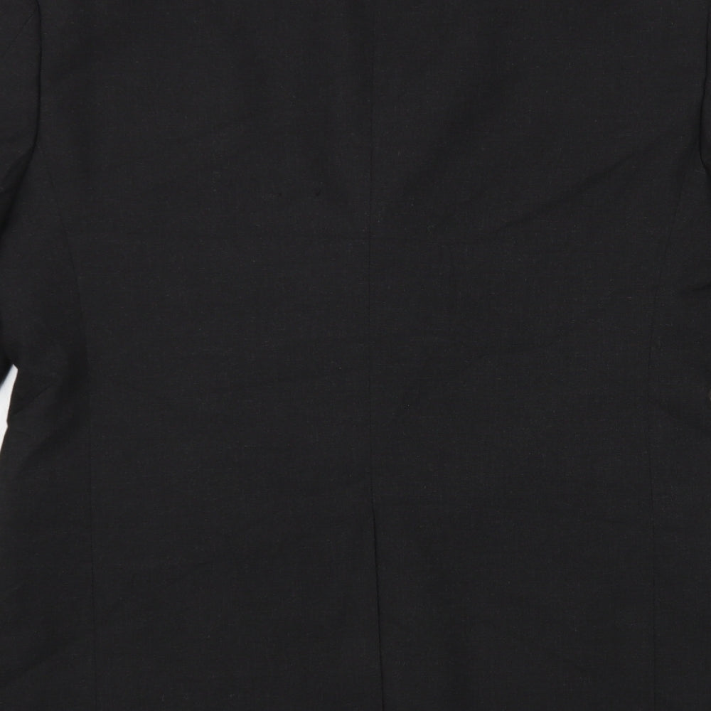 Marks & Spencer Mens Grey Polyester Jacket Blazer Size 40