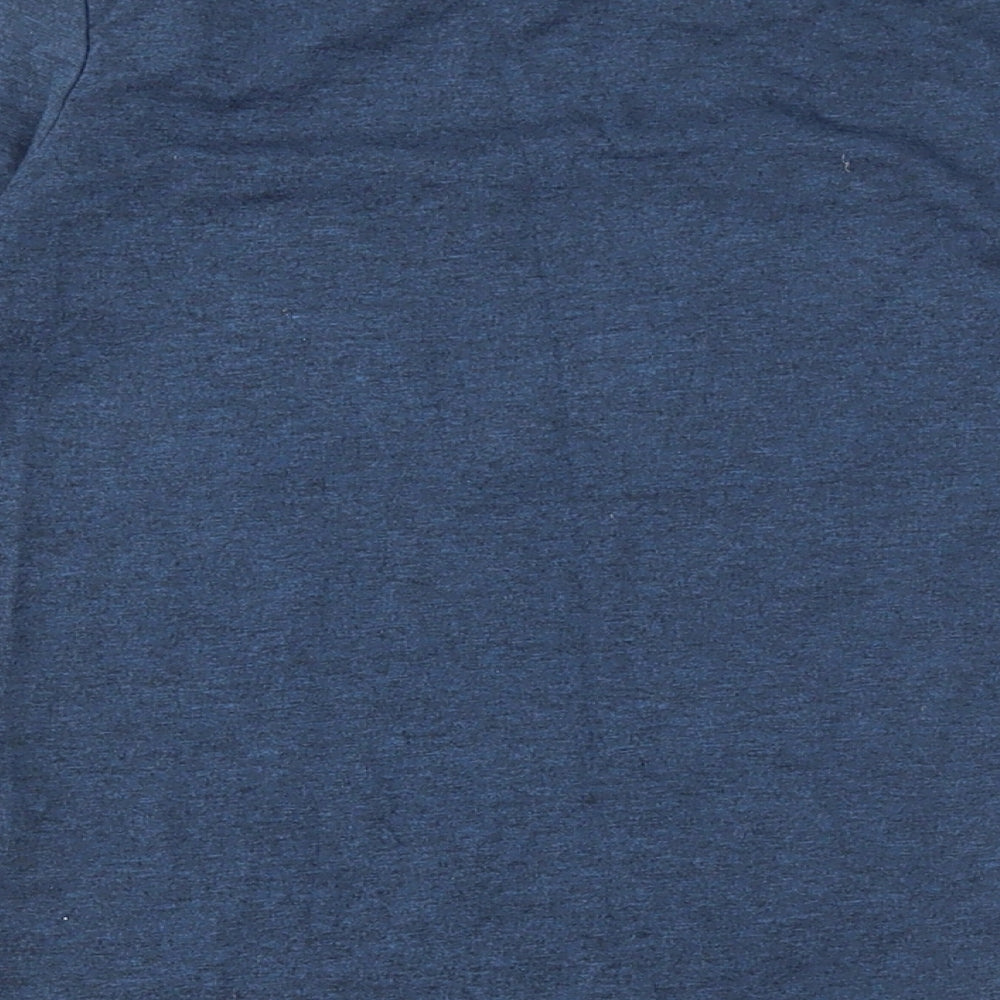 Pep & Co Boys Blue Polyester Basic T-Shirt Size 4-5 Years Round Neck - Awesome Dude