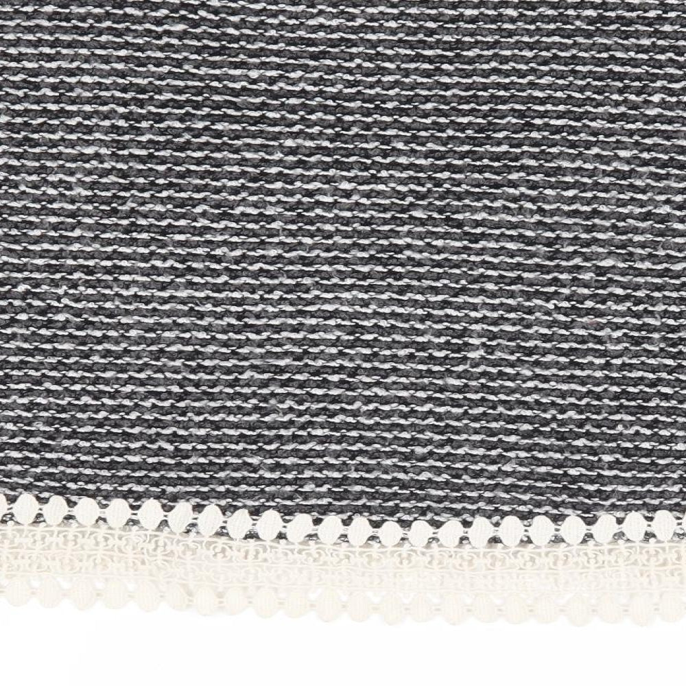 Primark Womens Black Round Neck Striped Acrylic Pullover Jumper Size 6