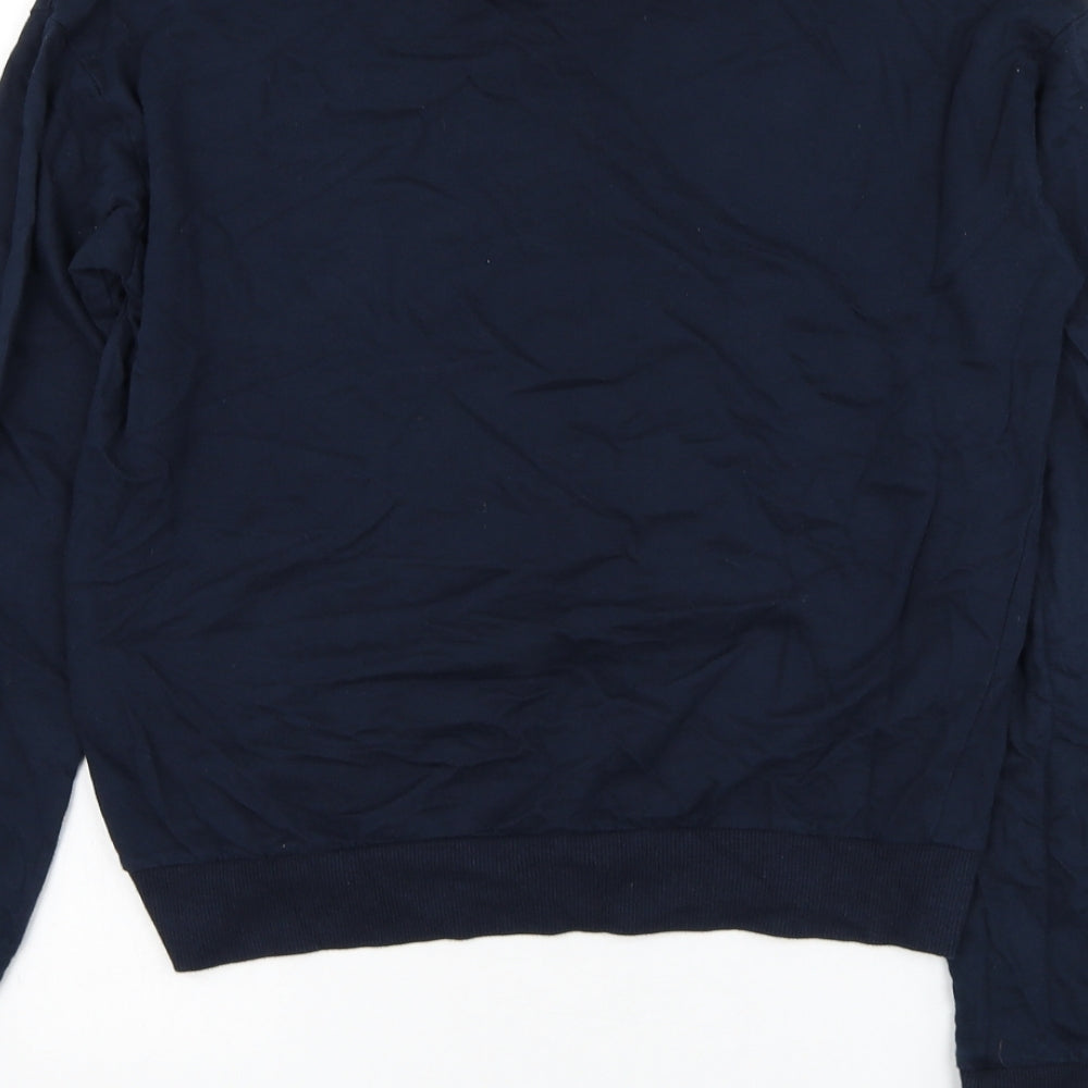 Divided by H&M Womens Blue Cotton Pullover Sweatshirt Size XS Pullover - California