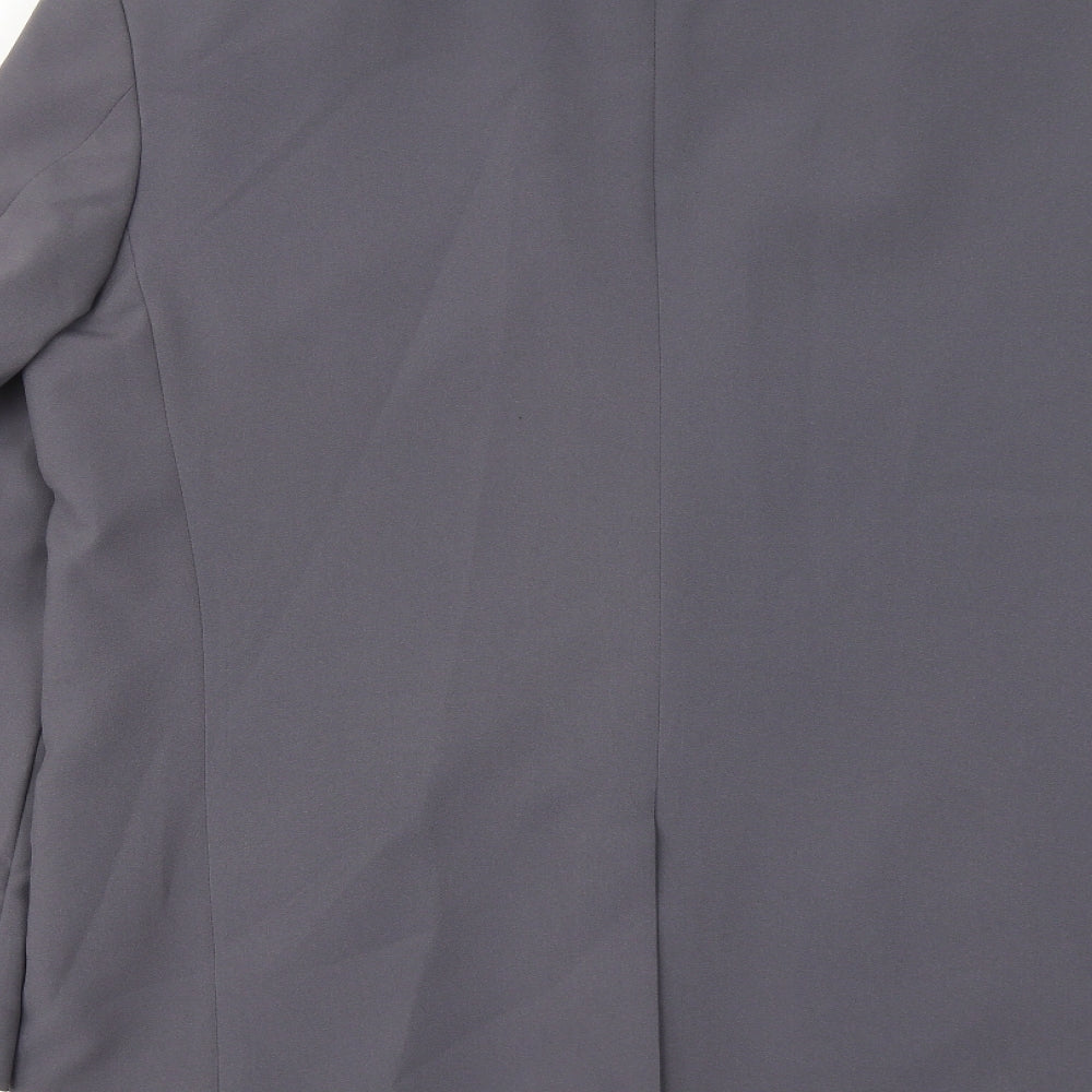Premier MAN Mens Grey Polyester Jacket Suit Jacket Size 40