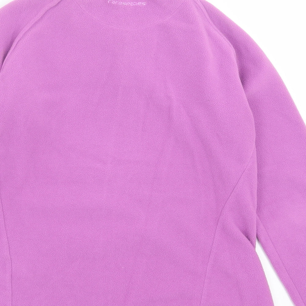 Rarespecies Womens Purple Jacket Size 10 Zip