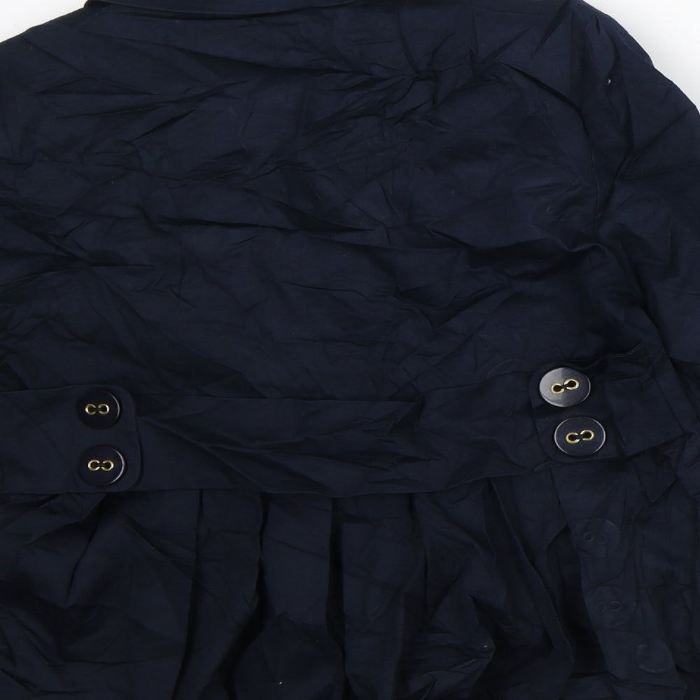 Helene Berman Womens Blue Jacket Size XS