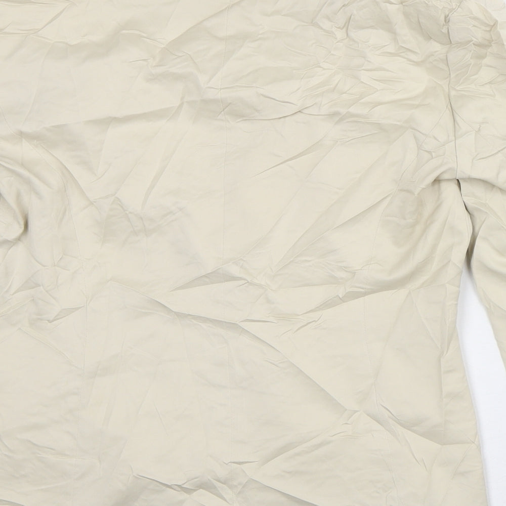 NEXT Womens Beige Jacket Blazer Size 12